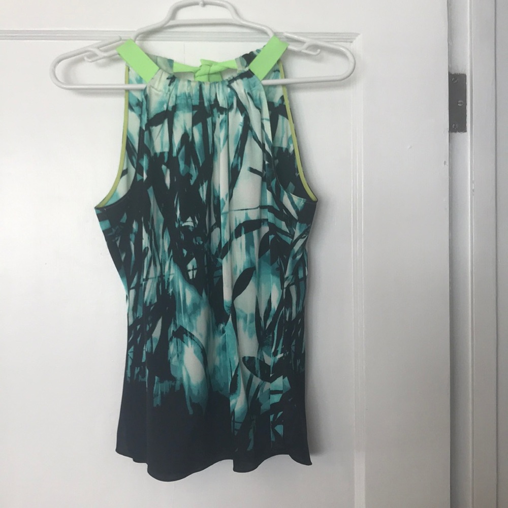 Bright colored T Tahari Top